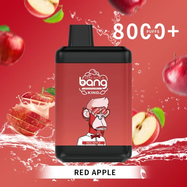Bang King 8000 Puffs 0% 2% 3% 5% Никотиновый одноразовый вейп оптом - BookVape - 6