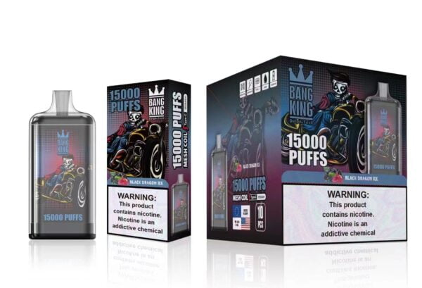 Bang King 15000 Puffs 0% 2% 3% 5% Nicotine Rechargeable Disposable Vape Wholesale - BookVape - 21