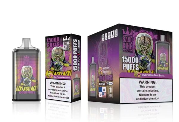 Bang King 15000 Puffs 0% 2% 3% 5% Nicotine Rechargeable Disposable Vape Wholesale - BookVape - 19