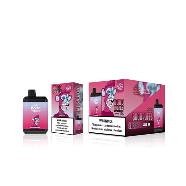 Bang King 8000 Puffs 0% 2% 3% 5% Никотиновый одноразовый вейп оптом - BookVape - 16