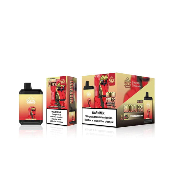 Bang King 8000 Puffs 0% 2% 3% 5% Никотиновый одноразовый вейп оптом - BookVape - 17