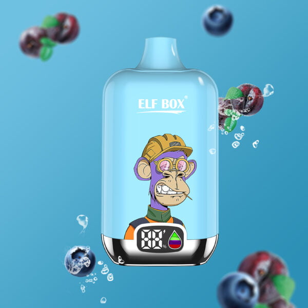 Caja ELF digital 12000 inhalaciones 0% 2% 3% 5% Pantalla LED de nicotina Vape desechable al por mayor - BookVape - 13