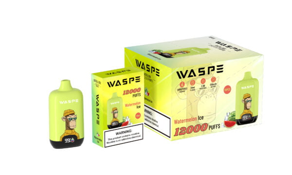 WASPE 12000 PUFFS Digital Box 0% 2% 3% 5% Nicotină de unică folosință Vape en-gros - BookVape - 10