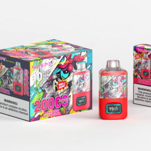 WASPE 20000 PUFFS Dual Mesh Box 0% 2% 3% 5% Nikotin eldobható Vape nagykereskedés - BookVape - 18