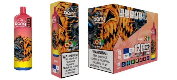 Bang 12000 Puffs 0% 2% 3% 5% Low Nicotine Rechargeable Disposable Vapes Pen Bulk Buy Wholesale - BookVape - 4