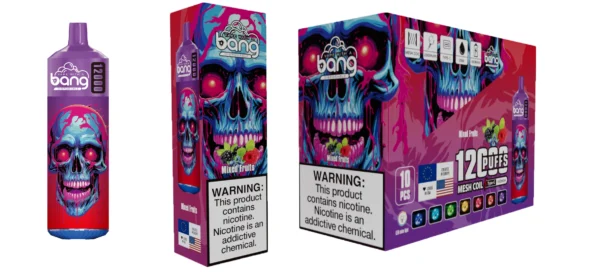 Bang 12000 Puffs 0% 2% 3% 5% Low Nicotine Rechargeable Disposable Vapes Pen Bulk Buy Wholesale - BookVape - 8