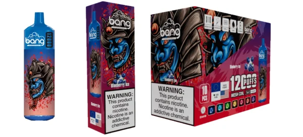 Bang 12000 Puffs 0% 2% 3% 5% Low Nicotine Rechargeable Disposable Vapes Pen Bulk Buy Wholesale - BookVape - 13