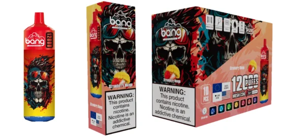Bang 12000 Puffs 0% 2% 3% 5% Low Nicotine Rechargeable Disposable Vapes Pen Bulk Buy Wholesale - BookVape - 17