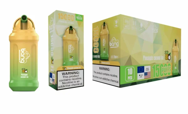 Bang 15000 Puffs 0% 2% 3% 5% Low Nicotine Rechargeable Disposable Vapes Pen Bulk Buy Wholesale - BookVape - 12