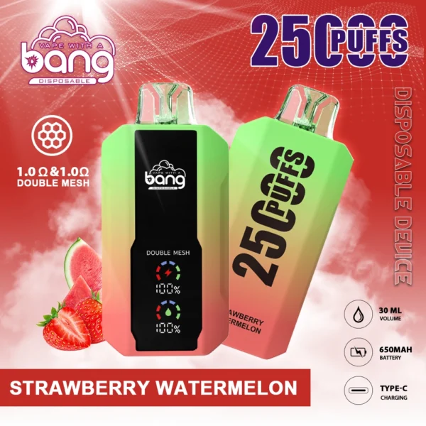 Bang 25000 Puffs 0% 2% 3% 5% Vapes desechables recargables con bajo contenido de nicotina Compra a granel al por mayor - BookVape - 9