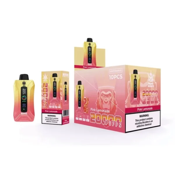 Bang Beach 20000 de pufături 0% 2% 3% 5% Stilo vape reîncărcabil de unică folosință cu conținut scăzut de nicotină Cumpărați cu ridicata - BookVape - 10