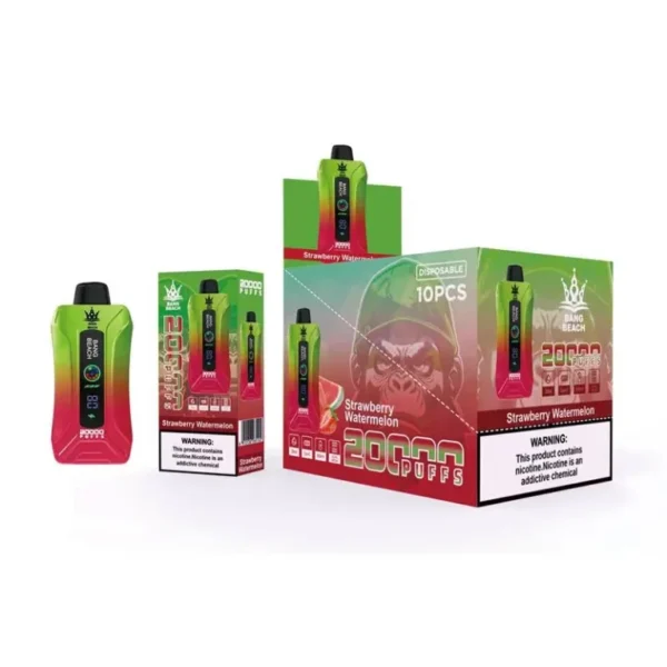 Bang Beach 20000 de pufături 0% 2% 3% 5% Stilo vape reîncărcabil de unică folosință cu conținut scăzut de nicotină Cumpărare în vrac - BookVape - 3