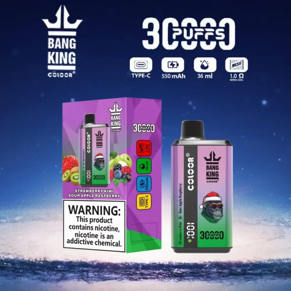 Bang King 30000 de pufuri cu aromă dublă 0% 2% 3% 5% Stilo vape reîncărcabil de unică folosință cu conținut scăzut de nicotină Vrac Cumpărați cu ridicata - BookVape - 5