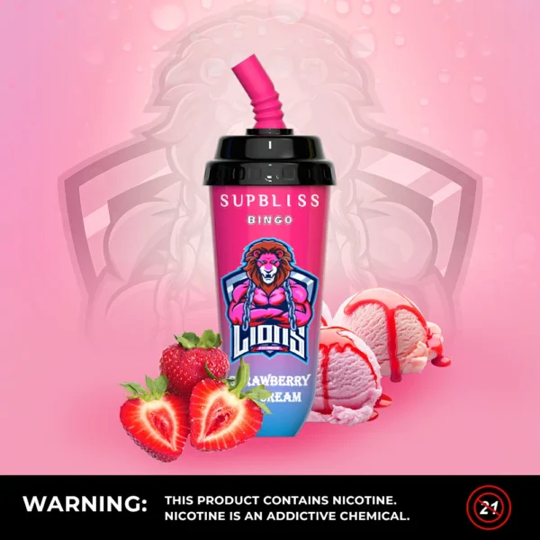 RandM Supbliss Bingo 8000 Puffs 0% 2% 3% 5% Nikotynowy akumulatorowy jednorazowy długopis Vapes Kup hurtowo - BookVape - 17