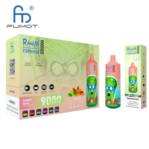 RandM Tornado 9000 PRO Puffs 0% 2% 3% 5% Bajo en nicotina a granel Compre vaporizador desechable recargable al por mayor - BookVape - 12
