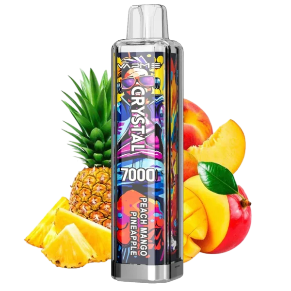 Vapme Crystal 7000 Puffs 2% 5% Nikotynowe Akumulatory Jednorazowe Vape Luzem kup hurtowo - BookVape - 4