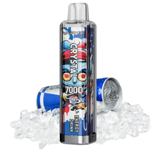 Vapme Crystal 7000 Puffs 2% 5% Nikotynowe Akumulatory Jednorazowe Vape Luzem kup hurtowo - BookVape - 9