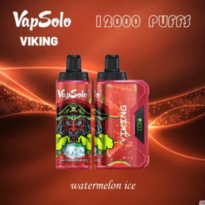 VapSolo Viking 12000 Puffs 2% 5% Caneta Vapes Descartável Recarregável com Baixo Nicotina em Massa Compre no Atacado - BookVape - 14