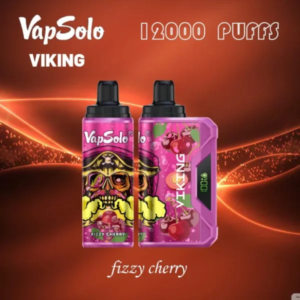 VapSolo Viking 12000 Puffs 2% 5% Caneta Vapes descartáveis ​​recarregáveis ​​com baixo teor de nicotina em massa Compre no atacado - BookVape - 10