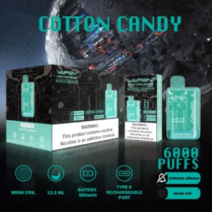 VAPEN Meta 6000 Puffs 2% 5% Перезаряжаемые одноразовые ручки для электронных сигарет с низким содержанием никотина Купить оптом - BookVape - 11