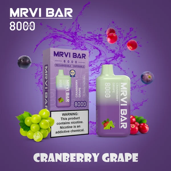 MRVI Bar Mr8000 Puffs 2% 3% 5% Alacsony nikotin tartalmú újratölthető eldobható Vapes Pen Tömeges vásárlás Nagyker - BookVape - 11