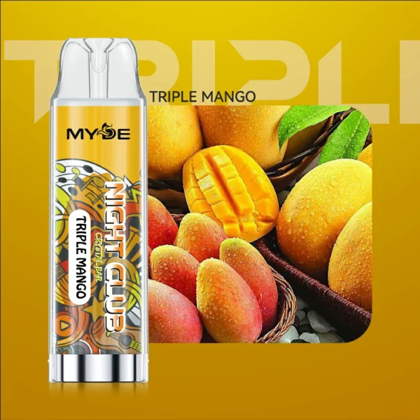 MYDE Night Club 600 Puffs 2% Low Nicotine Disposable Vapes Pen Bulk Buy Wholesale - BookVape - 10