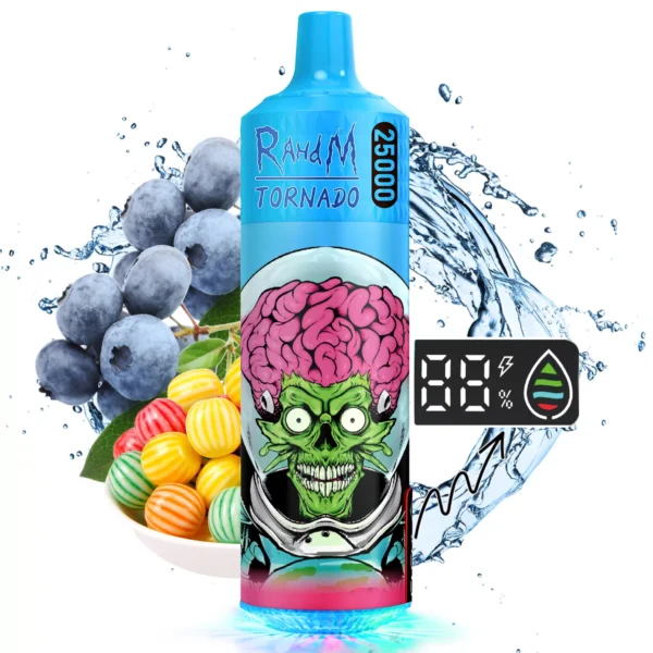 RahdM Tornado 25000 Puffs 2% Stylo à vape jetable rechargeable à faible teneur en nicotine Acheter en gros - BookVape - 10
