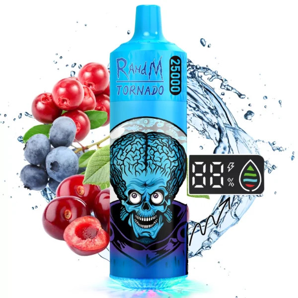 RahdM Tornado 25000 Puffs 2% Stylo à vape jetable rechargeable à faible teneur en nicotine Acheter en gros - BookVape - 12