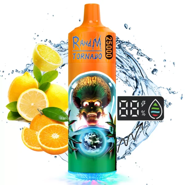 RahdM Tornado 25000 Puffs 2% Stylo à vape jetable rechargeable à faible teneur en nicotine Acheter en gros - BookVape - 16