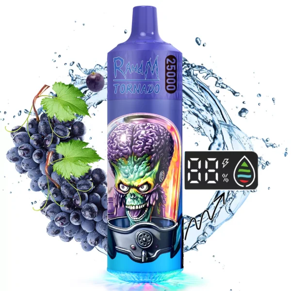 RahdM Tornado 25000 Puffs 2% Stylo à vape jetable rechargeable à faible teneur en nicotine Acheter en gros - BookVape - 17