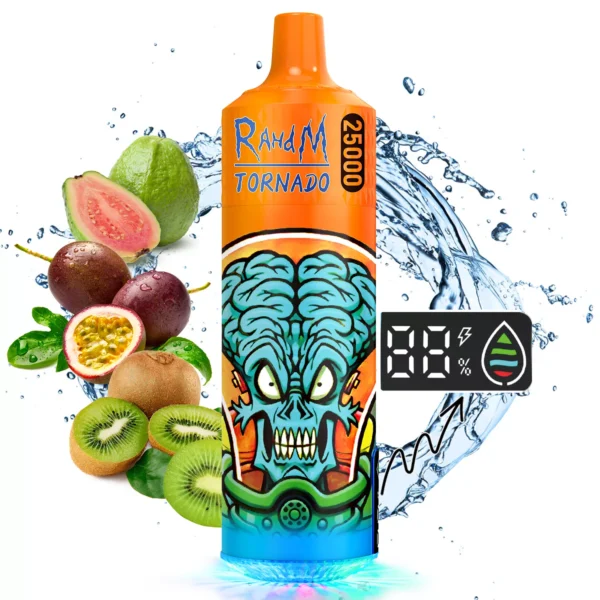 RahdM Tornado 25000 Puffs 2% Stylo à vape jetable rechargeable à faible teneur en nicotine Acheter en gros - BookVape - 18