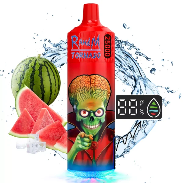 RahdM Tornado 25000 Puffs 2% Stylo à vape jetable rechargeable à faible teneur en nicotine Acheter en gros - BookVape - 22