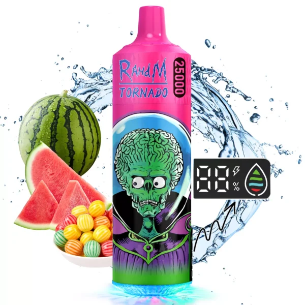 RahdM Tornado 25000 Puffs 2% Stylo à vape jetable rechargeable à faible teneur en nicotine Acheter en gros - BookVape - 23