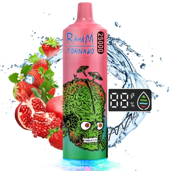 RahdM Tornado 25000 Puffs 2% Stylo à vape jetable rechargeable à faible teneur en nicotine Acheter en gros - BookVape - 4