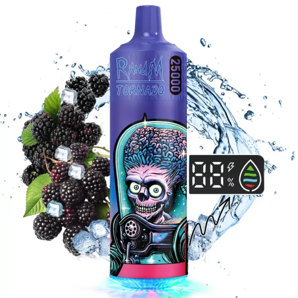RahdM Tornado 25000 Puffs 2% Stylo à vape jetable rechargeable à faible teneur en nicotine Acheter en gros - BookVape - 8