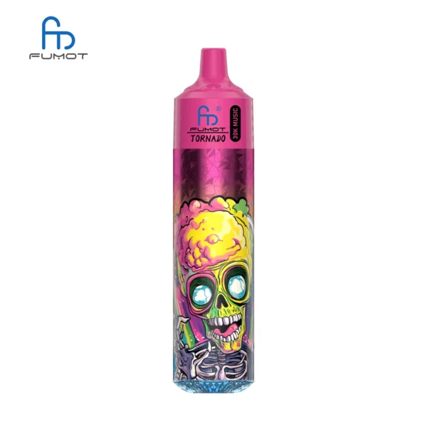 Randm Fumot Tornado 30000 Puffs Música 0% 2% 3% 5% Caneta Vapes descartáveis ​​recarregáveis ​​com baixo teor de nicotina em massa Compre no atacado - BookVape - 2