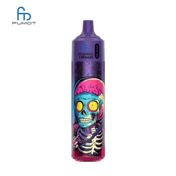 Randm Fumot Tornado 30000 Puffs Música 0% 2% 3% 5% Caneta Vapes descartáveis ​​recarregáveis ​​com baixo teor de nicotina em massa Compre no atacado - BookVape - 12