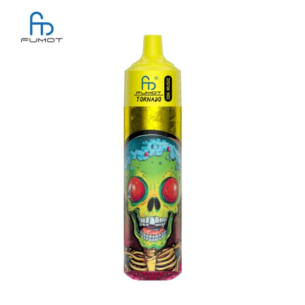 Randm Fumot Tornado 30000 Puffs Música 0% 2% 3% 5% Caneta Vapes descartáveis ​​recarregáveis ​​com baixo teor de nicotina em massa Compre no atacado - BookVape - 15