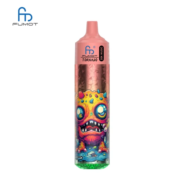 Randm Fumot Tornado 30000 Puffs Música 0% 2% 3% 5% Caneta Vapes descartáveis ​​recarregáveis ​​com baixo teor de nicotina em massa Compre no atacado - BookVape - 18