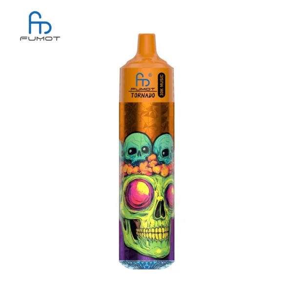 Randm Fumot Tornado 30000 Puffs Música 0% 2% 3% 5% Caneta Vapes descartáveis ​​recarregáveis ​​com baixo teor de nicotina em massa Compre no atacado - BookVape - 30
