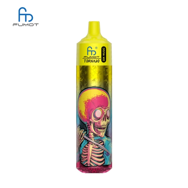 Randm Fumot Tornado 30000 Puffs Música 0% 2% 3% 5% Caneta Vapes descartáveis ​​recarregáveis ​​com baixo teor de nicotina em massa Compre no atacado - BookVape - 5
