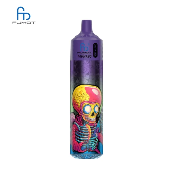 Randm Fumot Tornado 30000 Puffs Música 0% 2% 3% 5% Caneta Vapes descartáveis ​​recarregáveis ​​com baixo teor de nicotina em massa Compre no atacado - BookVape - 7