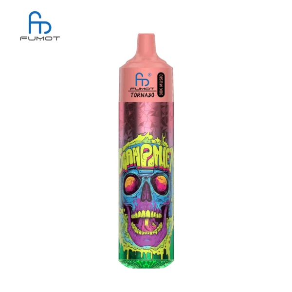 Randm Fumot Tornado 30000 Puffs Música 0% 2% 3% 5% Caneta Vapes descartáveis ​​recarregáveis ​​com baixo teor de nicotina em massa Compre no atacado - BookVape - 8