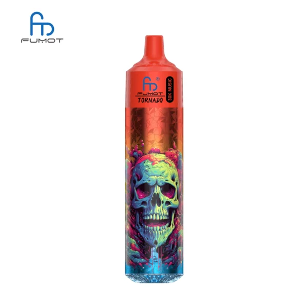 Randm Fumot Tornado 30000 Puffs Música 0% 2% 3% 5% Caneta Vapes descartáveis ​​recarregáveis ​​com baixo teor de nicotina em massa Compre no atacado - BookVape - 10