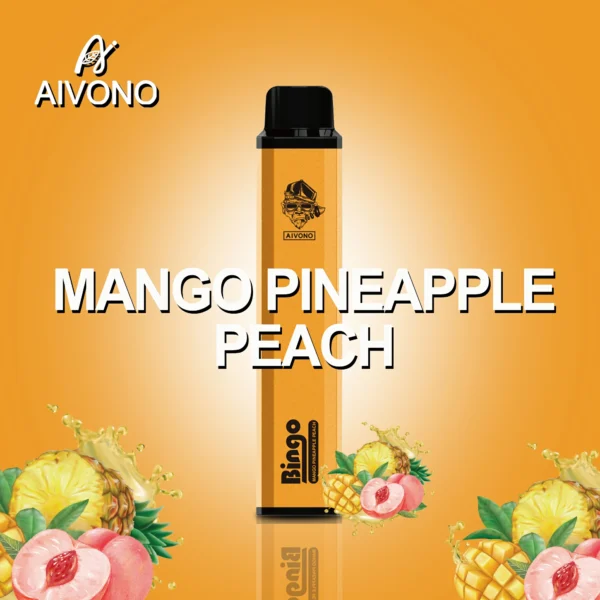 AIVONO AIM BINGO 4000 Puffs 0% 2% 5% Low Nicotine Rechargeable Disposable Vapes Pen Bulk Buy Wholesale - BookVape - 6