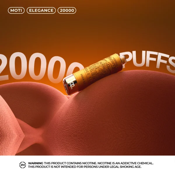 MOTI Elegance 20000 Puffs Smart Screen DTL 2% 5% Alacsony nikotin tartalmú, újratölthető eldobható Vapes toll tömeges vásárlás Nagyker - BookVape - 16