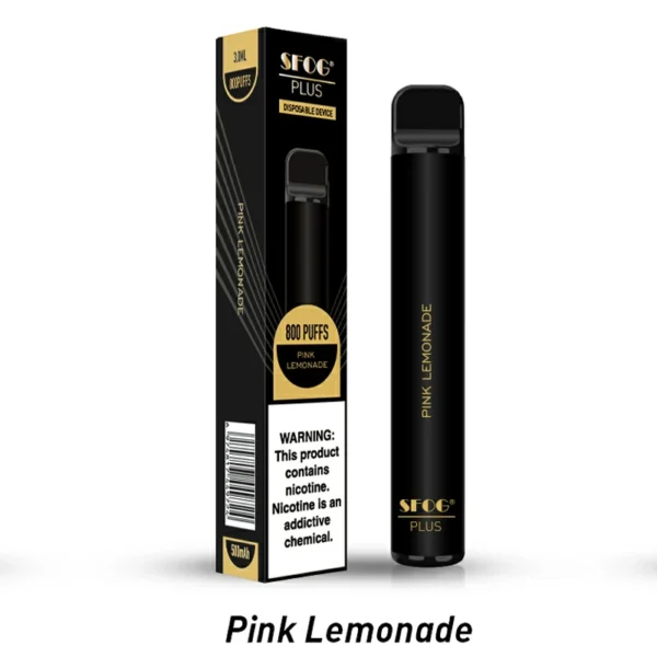 SFOG PLUS 800 Puffs 2% 3% 5% Low Nicotine Rechargeable Disposable Vapes Pen Bulk Buy Wholesale - BookVape - 2